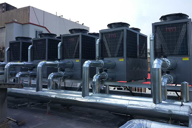 工業(yè)園區(qū)空氣能熱泵采暖機(jī)組