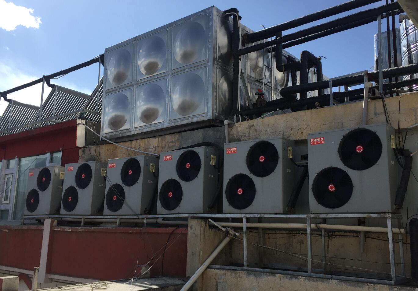 大型賓館熱水是怎么供應的